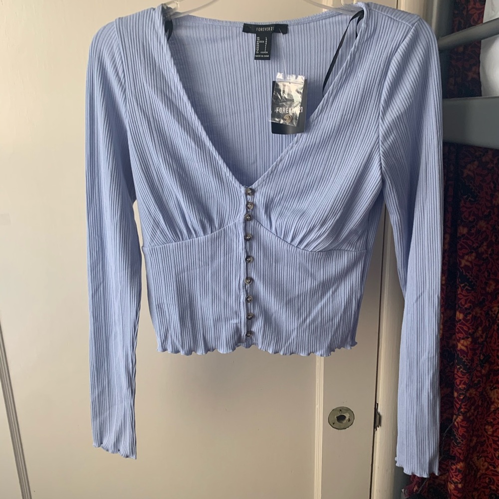 Forever 21 Lavender Long Sleeve